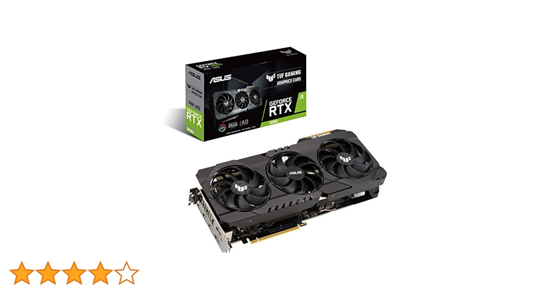 グラフィックボード・グラボ・ビデオカード ASUS GeForce RTX 3090 TUF Gaming 24GB ASUS TUF Gaming GeForce RTX 3090 Ti OC Edition 24GB GDDR6X